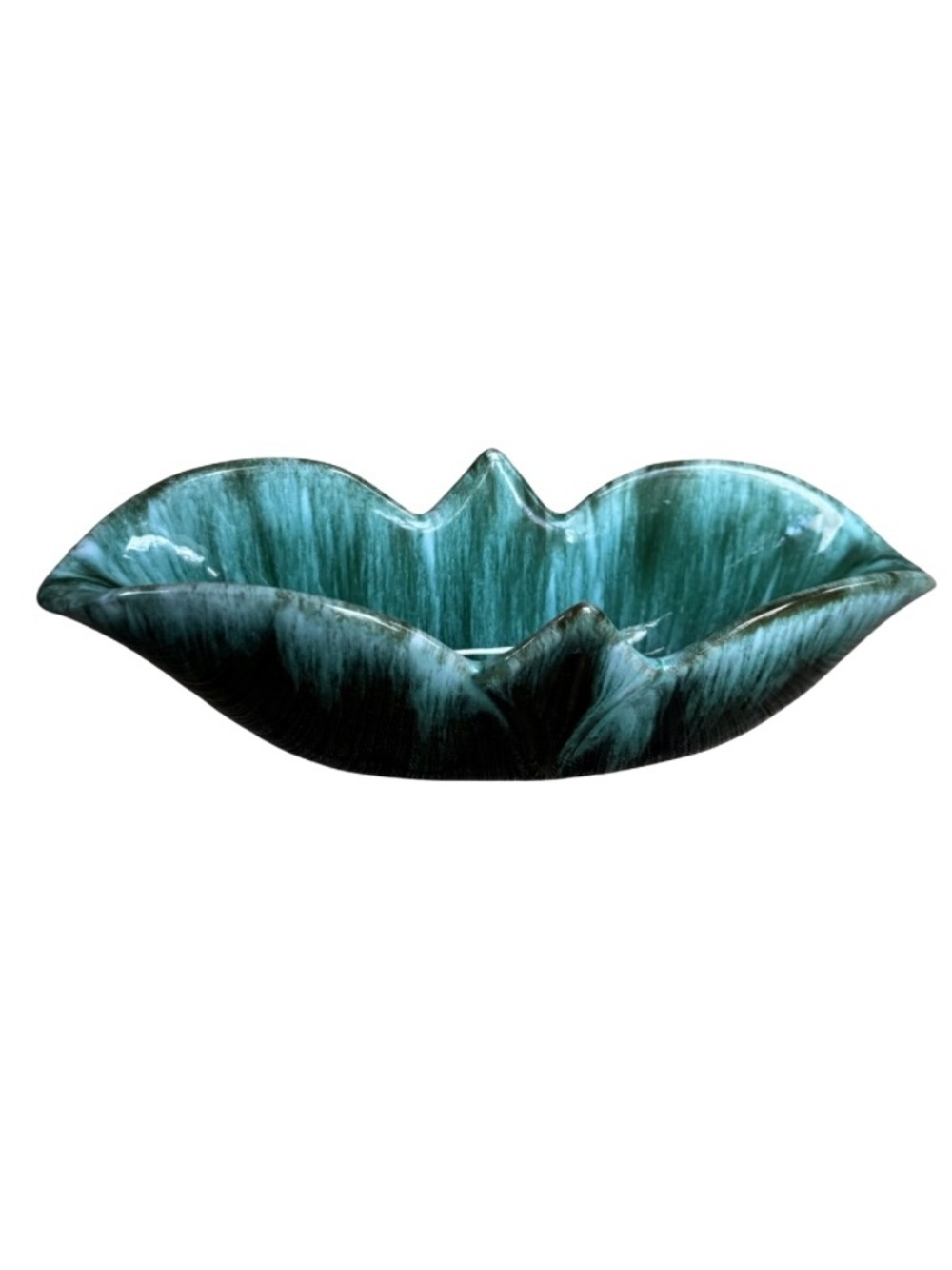 Vintage Blue Mountain Pottery Lotus Dish